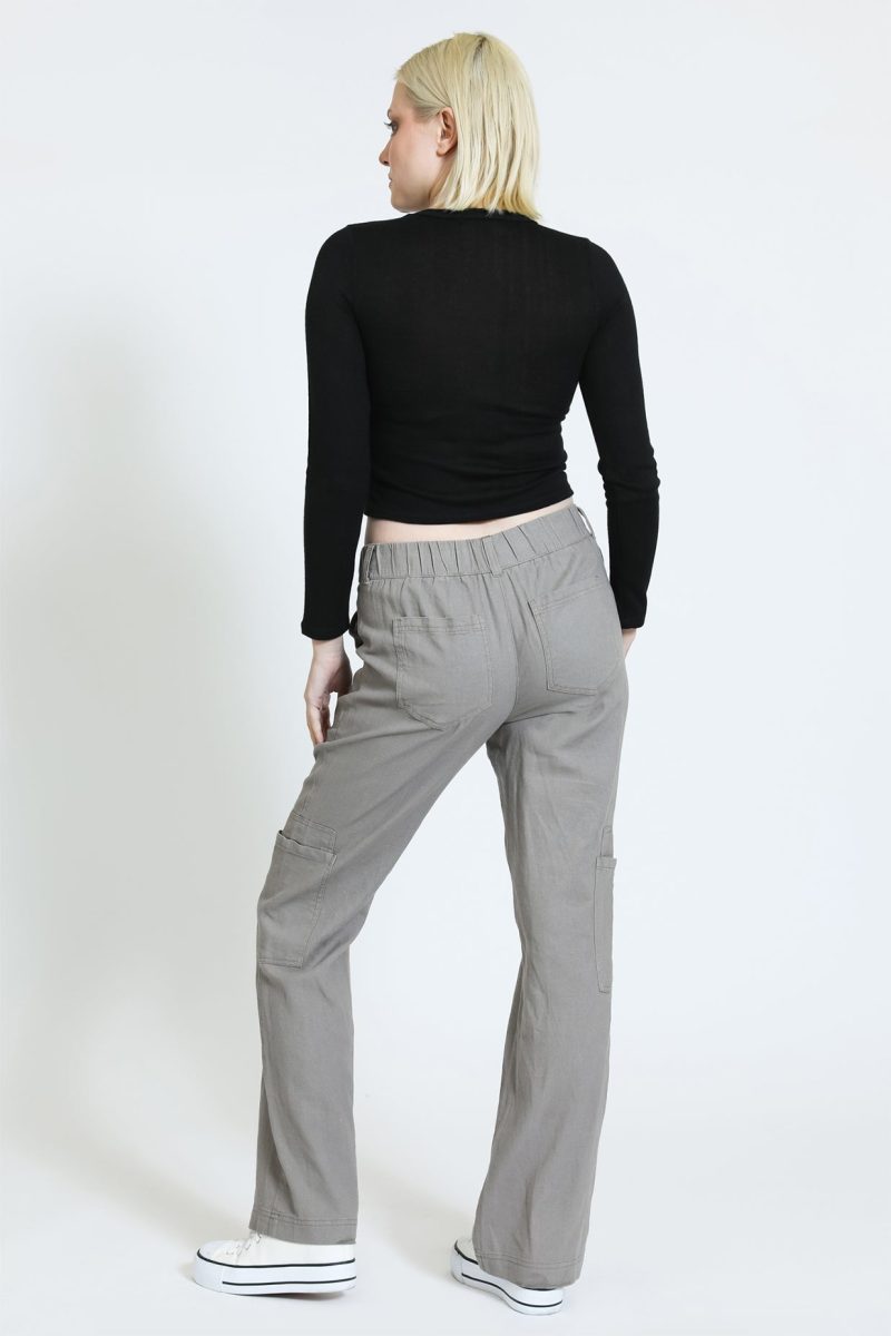 ComfortWaistUtilityPant GreyJ26340DVB 1